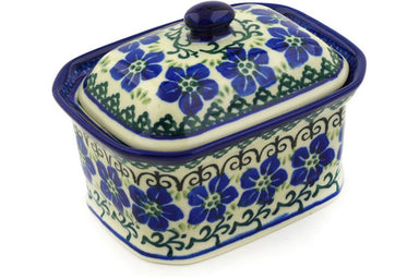 3" Octagon Box - 1073X | Polish Pottery House
