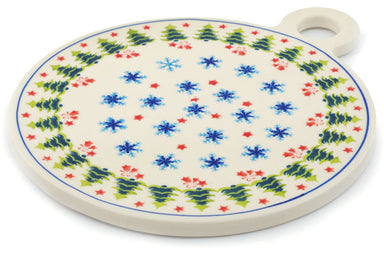 9" Cutting Board - P9129A | Polish Pottery House