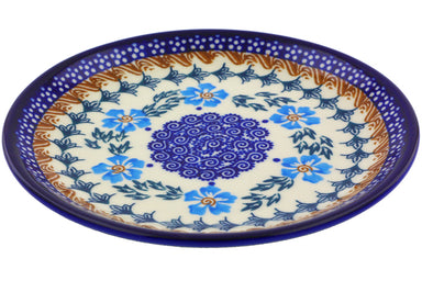 7" Bread Plate - P9290A | Polish Pottery House