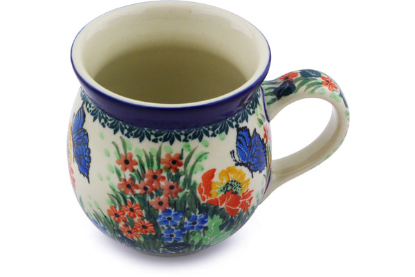 Ceramika Artystyczna 16 oz Bubble Mug - Mosaic Butterfly