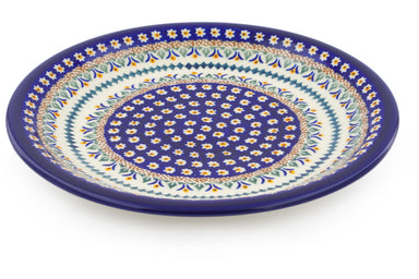 9" Luncheon Plate - Floral Peacock