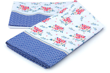 61" Tablecloth Stain Resistant 51" x 61" (130 x 155 cm) - Ruby Bouquet