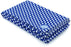 102" Stain Resistant Tablecloth 61" x 102" (155 x 260 cm) - Peacock Eyes