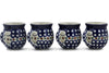 Set of Four 12 oz Bubble Mugs - Mosquito