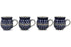 Set of Four 12 oz Bubble Mugs - Mosquito