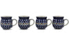 Set of Four 12 oz Bubble Mugs - Mosquito