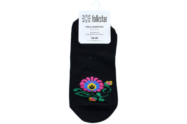 8" Socks Size 7-9 - Folk