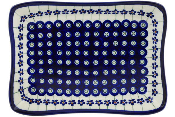 10" Platter - Flowering Peacock