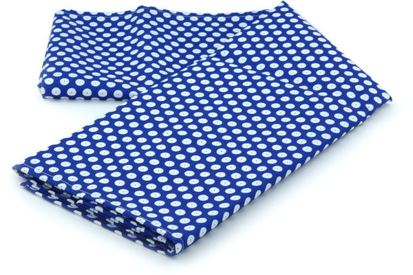 51" x 61" Table Cloth - Polka Dot | Polish Pottery House