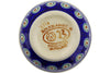 6 oz Condiment Bowl - Peacock | Polish Pottery House