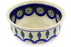 6 oz Condiment Bowl - Peacock | Polish Pottery House