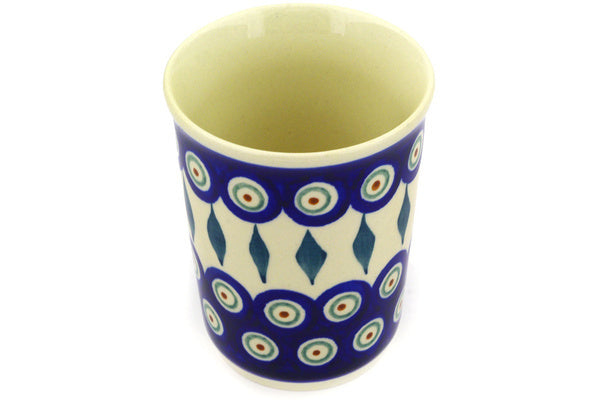 10 oz Tumbler - Peacock | Polish Pottery House