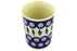 10 oz Tumbler - Peacock | Polish Pottery House