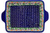 6" x 9" Rectangular Baker with Handles - D19 | Polish Pottery House