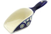 6" Scoop - Peacock | Polish Pottery House