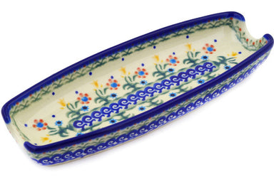 9" Corn Tray - D19 | Polish Pottery House