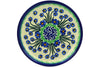 6" Bread Plate - 1436X | Polish Pottery House