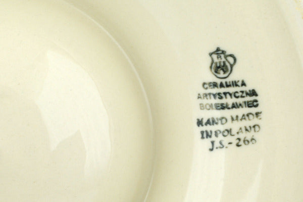 12" Chip and Dip Platter - Cosmos | Polish Pottery House