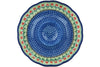 12" Chip and Dip Platter - Cosmos | Polish Pottery House