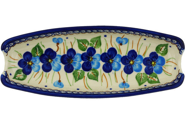 9" Corn Tray - D155 | Polish Pottery House