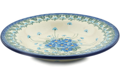9" Pasta Bowl - Empire Blue | Polish Pottery House