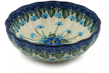 8 oz Dessert Bowl - Empire Blue | Polish Pottery House