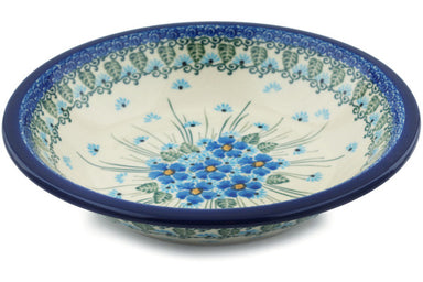 8" Pasta Bowl - Empire Blue | Polish Pottery House