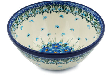 4 cup Cereal Bowl - Empire Blue | Polish Pottery House