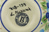 6" Yarn Bowl - D155 | Polish Pottery House