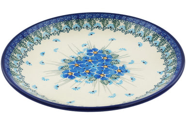 9" Luncheon Plate - Empire Blue | Polish Pottery House