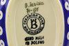 5" Spoon Rest - D107 | Polish Pottery House