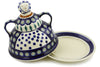 7" Cheese Lady - Peacock | Polish Pottery House