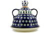 7" Cheese Lady - Peacock | Polish Pottery House