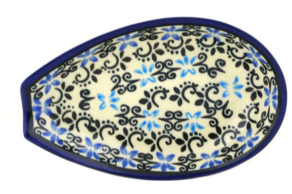 5" Spoon Rest - 1056A | Polish Pottery House