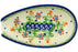5" Spoon Rest - D19 | Polish Pottery House