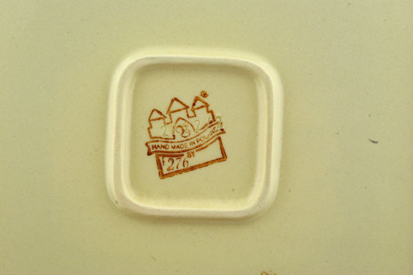 9" Platter - DU78 | Polish Pottery House