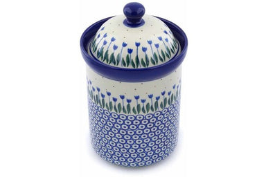6 cup Canister - 490AX | Polish Pottery House