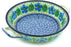 8" Round Baker with Handles - U1237 | Polish Pottery House