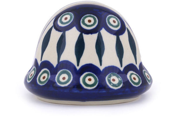 3" Napkin Holder - Peacock | Polish Pottery House