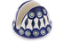 3" Napkin Holder - Peacock | Polish Pottery House