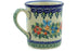 8 oz Mug - D156 | Polish Pottery House