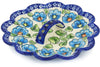 9" Egg Plate - D116 | Polish Pottery House