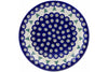 10" Dinner Plate - D101 | Polish Pottery House