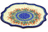 11" Platter - Crimson Bells | Polish Pottery House