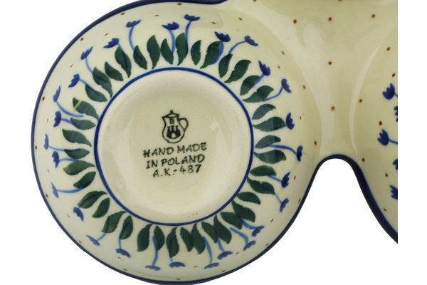10" Condiment Server - 490AX | Polish Pottery House