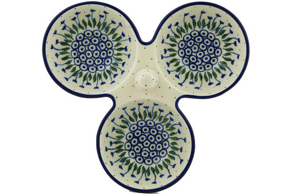 10" Condiment Server - 490AX | Polish Pottery House