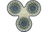 10" Condiment Server - 490AX | Polish Pottery House
