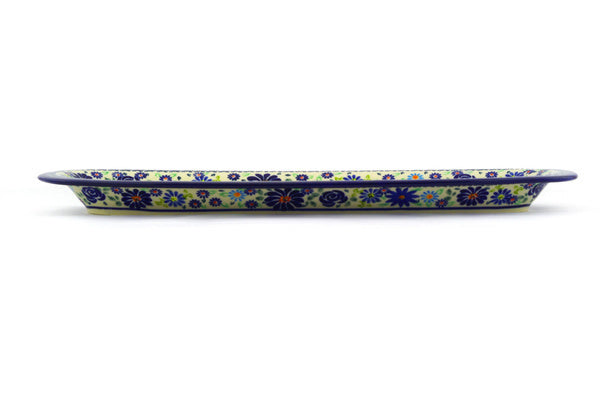 18" Platter - DU126 | Polish Pottery House