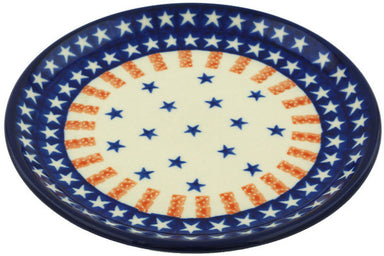 6" Bread Plate - 179X | Polish Pottery House