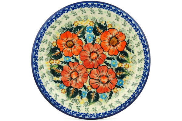 10" Dinner Plate - D109 | Polish Pottery House